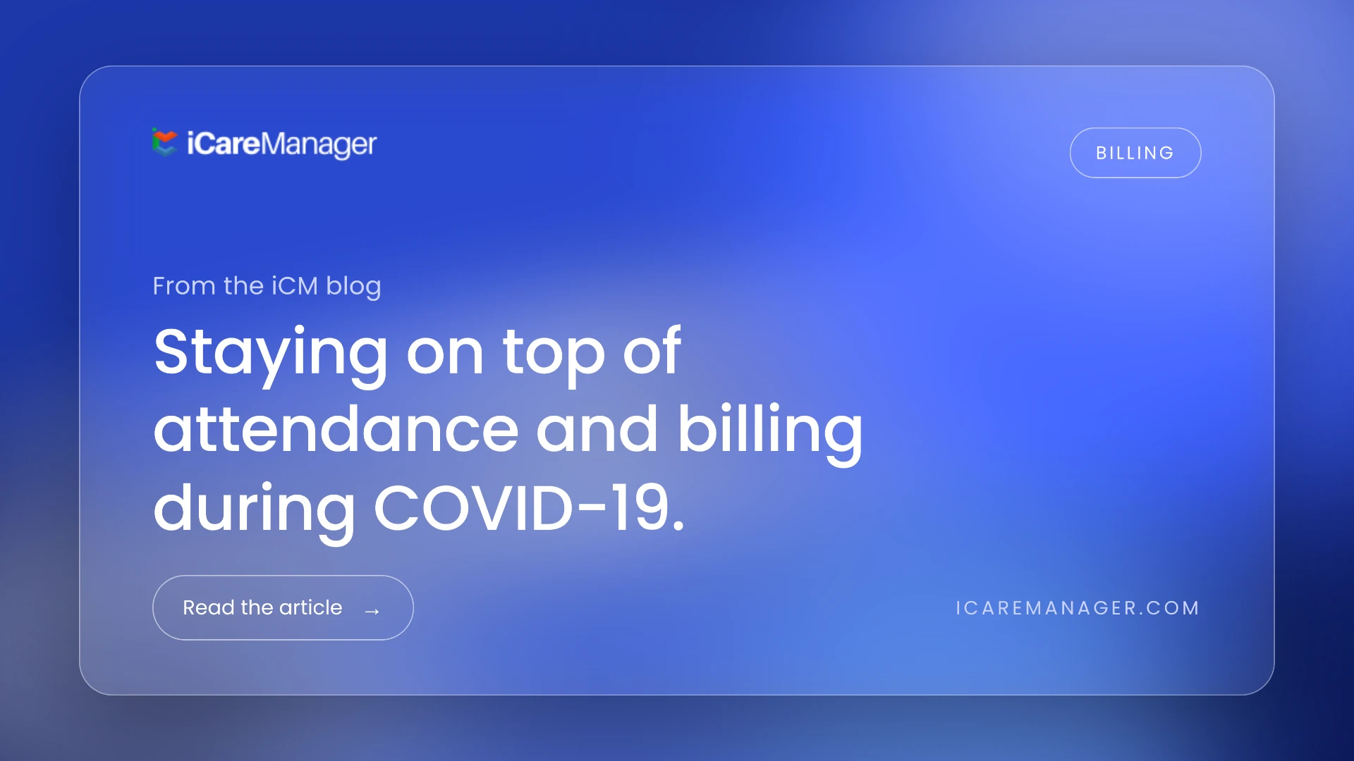 Is your agency on top of Attendance and Billing during COVID-19
