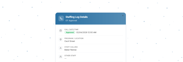 Staffing Management — Effortless Organization screenshot