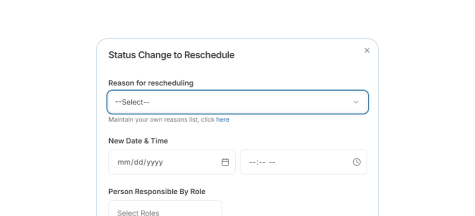 Medical Appointments — Rescheduling Tools screenshot