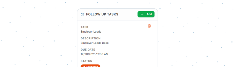 Leads Management — Categorize & Qualify screenshot