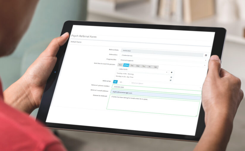 Get referrals for Psych Services & add Functional Assessments using iCM